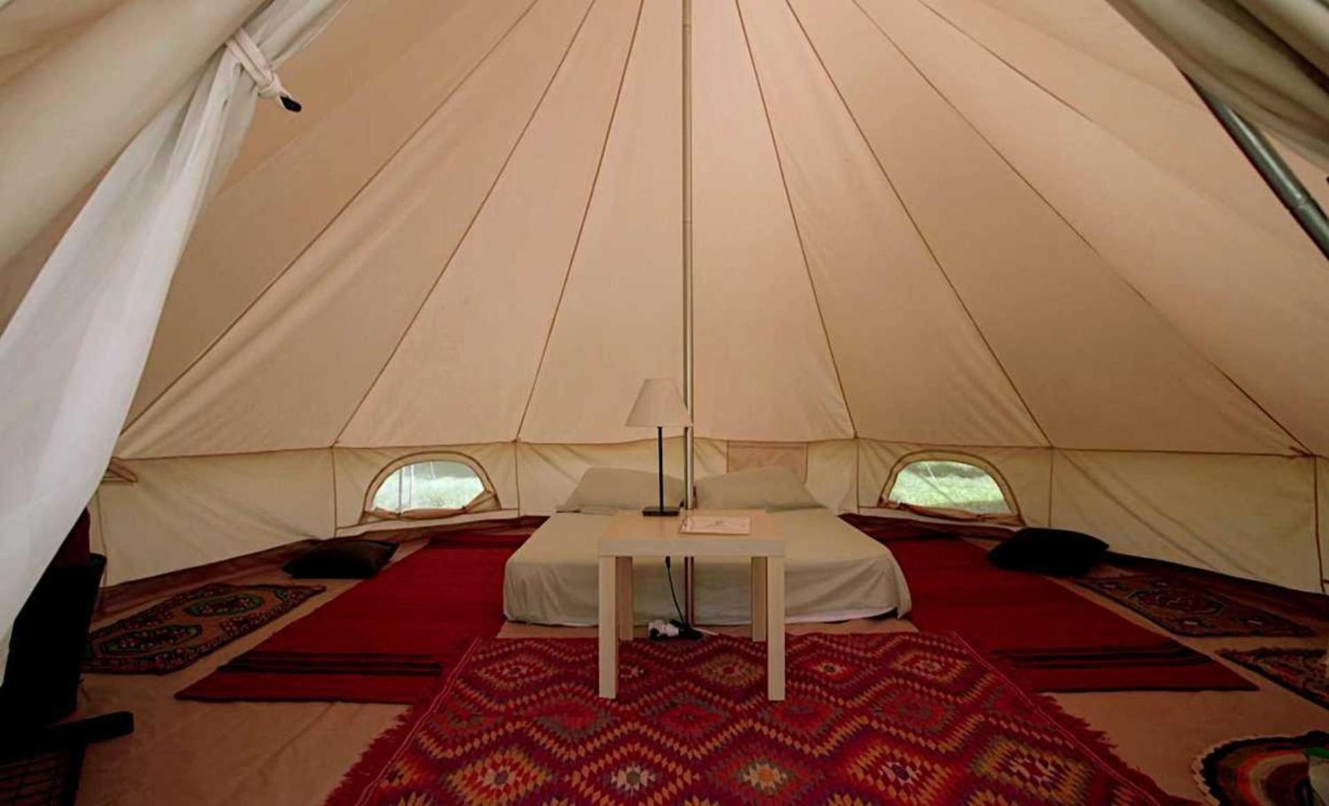 Glamping At A Lovely Tent In Skiaxtro- Marathopoli Villa Dış mekan fotoğraf